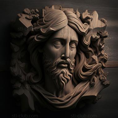 3D model st jesus (STL)